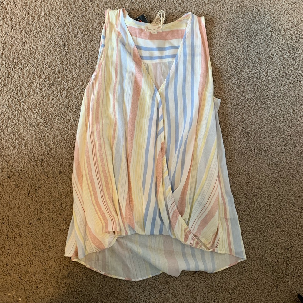 Stripped tank top